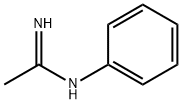 N-phenylacetamidine Struktur