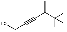 4-(Trifluoromethyl)-4-penten-2-yn-1-ol Struktur