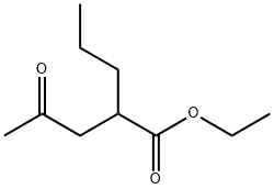 Ethyl 4-oxo-2-propylpentanoate Struktur