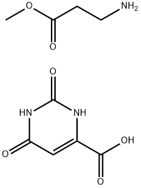 beta-alanine orotate salt Struktur