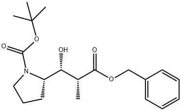 (S)-tert-butyl 2-((1R,2R)-3-(benzyloxy)-1-hydroxy-2-methyl-3-oxopropyl)pyrrolidine-1-carboxylate