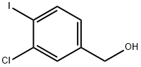 3-chloro-4-iodobenzenemethanol Struktur