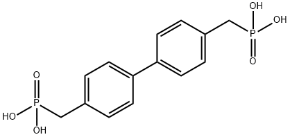 4,4'-Bis(phosphonomethyl)biphenyl Struktur