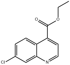 Ethyl 7-chloroquinoline-4-carboxylate Struktur