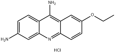 7-Ethoxyacridine-3,9-diamine hydrochloride Struktur