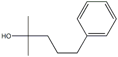 2-METHYL-5-PHENYLPENTAN-2-OL Struktur