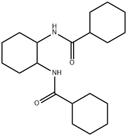 N,N'-1,2-cyclohexanediyldicyclohexanecarboxamide Struktur