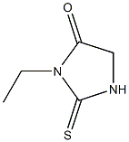 3-ETHYL-2-THIOXOIMIDAZOLIDIN-4-ONE, 32607-37-7, 結(jié)構(gòu)式