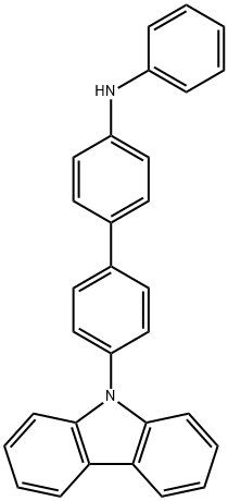 4'-(9H-carbazol-9-yl)-N-phenyl-[1,1'-biphenyl]-4-amine Struktur