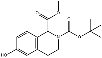 2-tert-butyl 1-methyl 6-hydroxy-3,4-dihydroisoquinoline-1,2(1H)-dicarboxylate