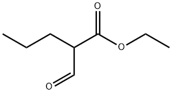 ethyl 2-formylpentanoate Struktur