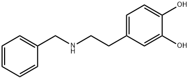 4-(2-(Benzylamino)ethyl)benzene-1,2-diol Struktur