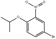 4-bromo-1-isopropoxy-2-nitrobenzene Struktur