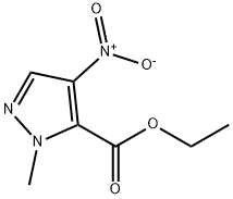 Ethyl 1-methyl-4-nitro-1H-pyrazole-3-carboxylate, 400877-56-7, 結(jié)構(gòu)式