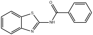 N-2-benzothiazolylbenzamide Struktur