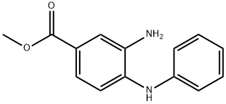 methyl 3-amino-4-(phenylamino)benzoate Struktur