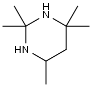 2,2,4,4,6-pentamethyl-hexahydropyrimidine Struktur