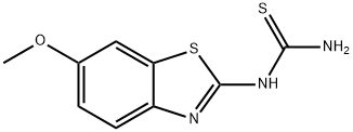 1-(6-Methoxybenzo[d]thiazol-2-yl)thiourea Struktur