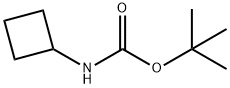 tert-butyl cyclobutylcarbamate Struktur