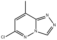 6-Chloro-8-Methyl-[1,2,4]Triazolo[4,3-B]Pyridazine Struktur