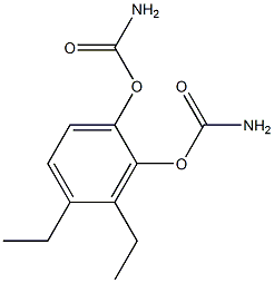 diethyl 1,2-phenylenedicarbamate Struktur