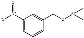 Silane, trimethyl[(3-nitrophenyl)methoxy]- Struktur