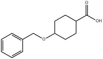 4-(BENZYLOXY)CYCLOHEXANECARBOXYLIC ACID Struktur