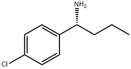 (1R)-1-(4-CHLOROPHENYL)BUTYLAMINE Structure