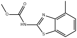 methyl (4-methylbenzo[d]thiazol-2-yl)carbamate Struktur