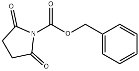 benzyl 2,5-dioxopyrrolidine-1-carboxylate Struktur