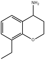 8-ETHYL-3,4-DIHYDRO-2H-1-BENZOPYRAN-4-AMINE Struktur