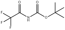 tert-Butyl (2,2,2-trifluoroacetyl)carbamate Struktur