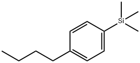 Silane, (4-butylphenyl)trimethyl- Struktur