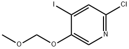 2-chloro-5-(methoxymethoxy)pyridine Struktur