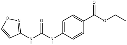 ethyl 4-(3-(isoxazol-3(2H)-ylidene)ureido)benzoate Struktur