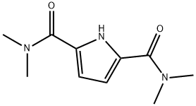 (1H-pyrrole-2,5-diyl)bis(N,N-dimethylmethanamine) Struktur