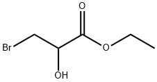 ethyl 3-bromo-2-hydroxypropanoate Struktur