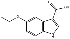 5-ethoxy-1H-indole-3-carboxylic acid Struktur