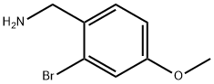 1-(2-Bromo-4-methoxyphenyl)methanamine Struktur