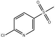 2-chloro-5-(methylsulfonyl)pyridine Struktur