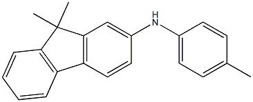 N-(p-tolyl)-9,9-dimethylfluoren-2-amine Struktur