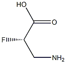 (S)-3-AMINO-2-FLUOROPROPANOIC ACID Struktur