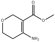 METHYL 4-AMINO-5,6-DIHYDRO-2H-PYRAN-3-CARBOXYLATE Struktur