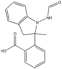 methyl 2-(indoline-1-carboxamido)benzoate Struktur