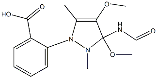 methyl 4,5-dimethoxy-2-(1-methyl-1H-pyrazole-5-carboxamido)benzoate Struktur