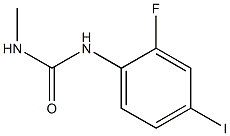 1-(2-fluoro-4-iodophenyl)-3-methylurea Struktur