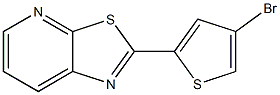 2-(4-bromothiophen-2-yl)thiazolo[5,4-b]pyridine Struktur