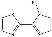 2-bromo-5-cyclopentenylthiazole Struktur