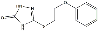 3-(2-phenoxyethylthio)-1H-1,2,4-triazol-5(4H)-one