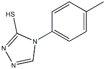 4-p-tolyl-4H-1,2,4-triazole-3-thiol Struktur